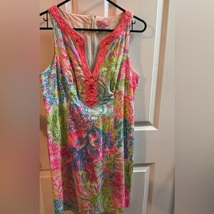 Lilly Pulitzer Multicolor Tropical Midi Dress